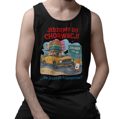 TANK TOP WAKACYJNY Jedziemy do Chorwacji